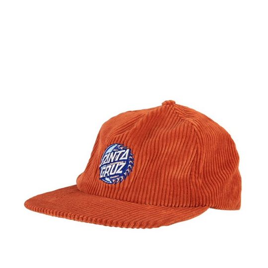Cappello Santa Cruz Eclipse Dot Cap Marrone