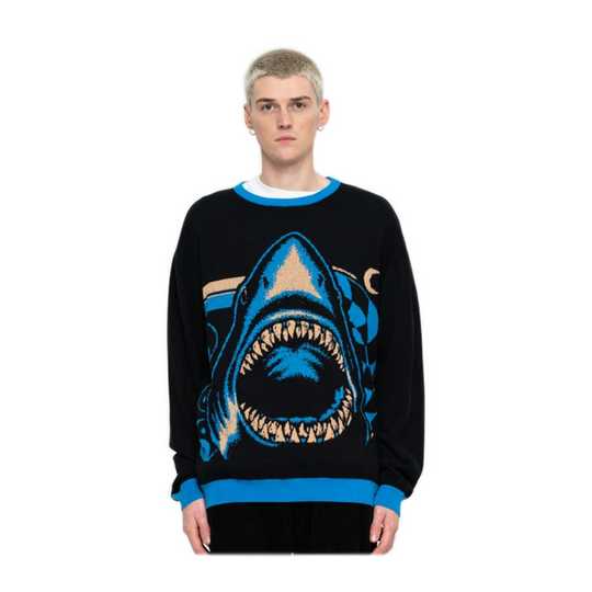 Maglione Santa Cruz Shark Trip Knit Crew Multi