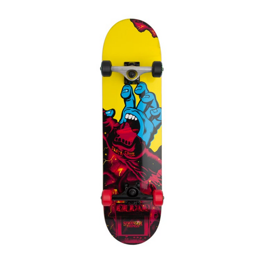 Skate Completo Santa Cruz x Stranger Things Screaming Hand 8.0"