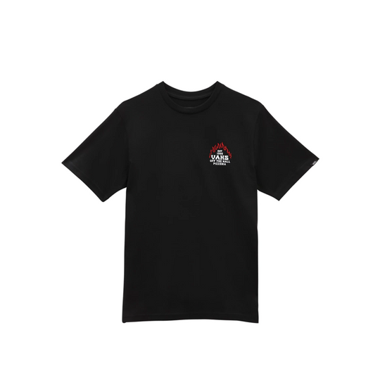 T-Shirt Vans Pizzeria Jr Nero