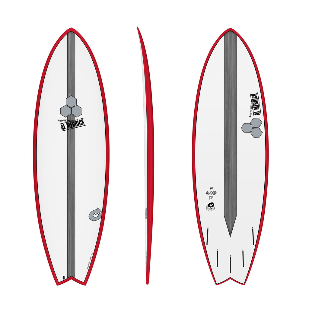 Tavola da Surf Torq Pod Mod 5’10” Rossa