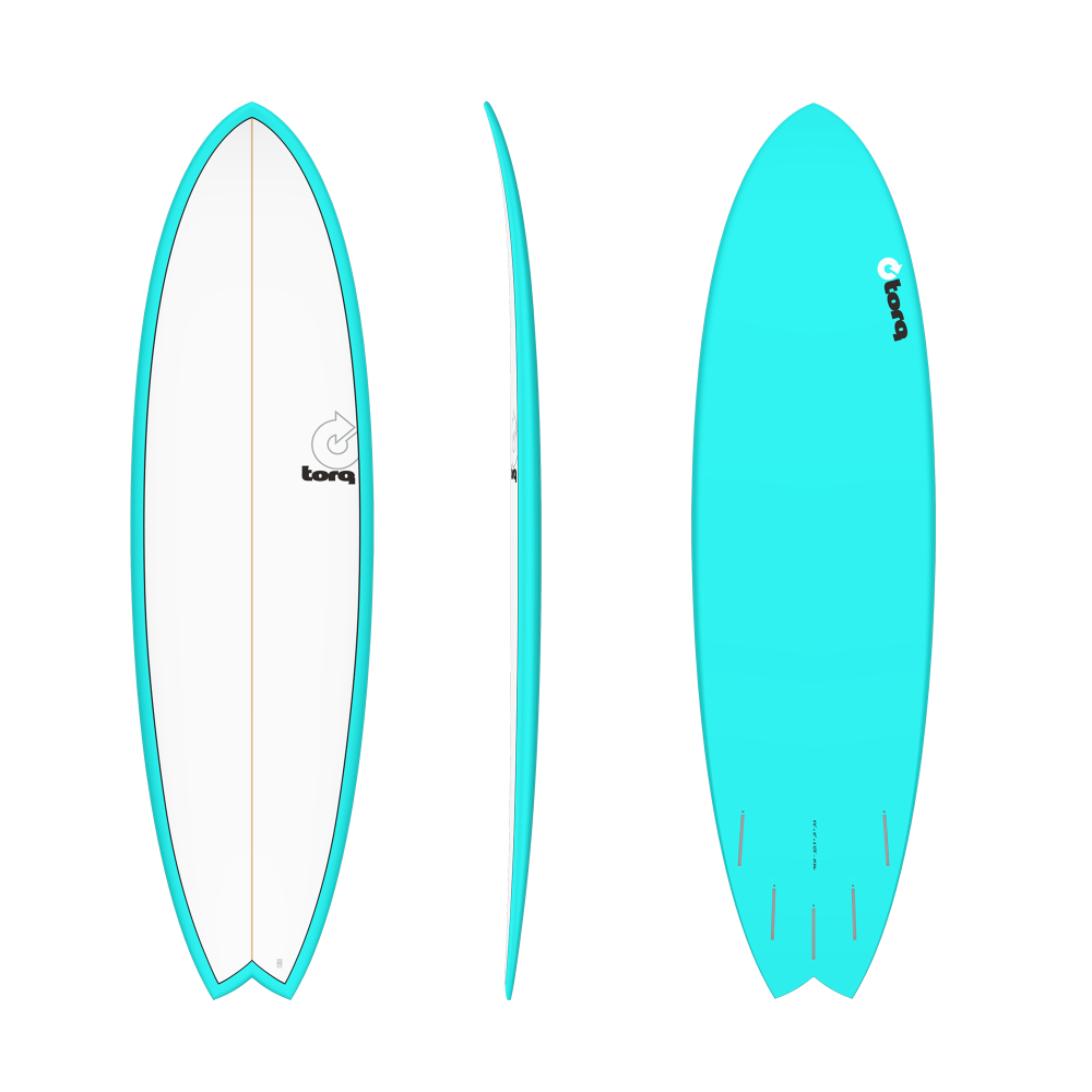 Surfplank Surf Torq Tet Fish 6'10" Blau