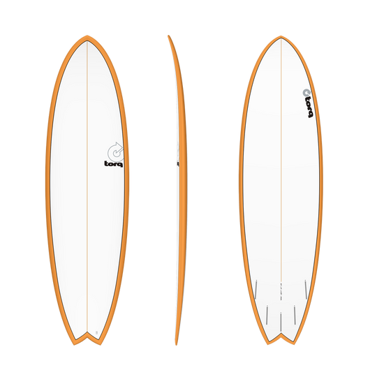 Planche de Surf Torq Tet Fish 6'10" Orange Rail