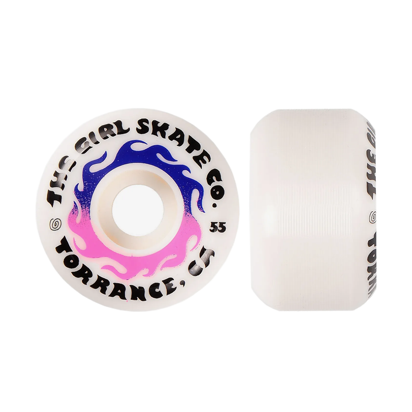 Ruote Skate The Girl Skateboard, konische Räder, 55 mm