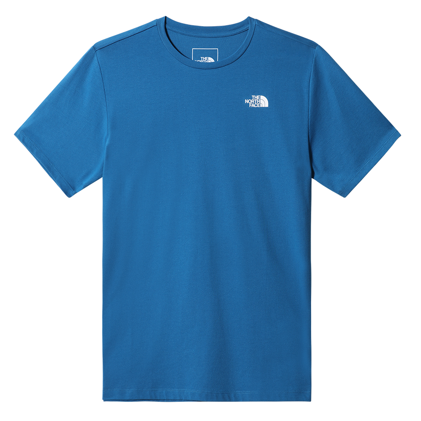 T-Shirt The North Face Foundation Left Chest Blu