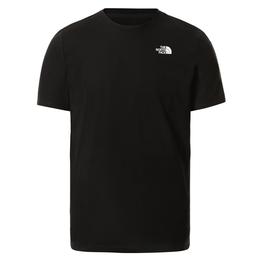 T-Shirt The North Face Foundation Linke Brust Nero