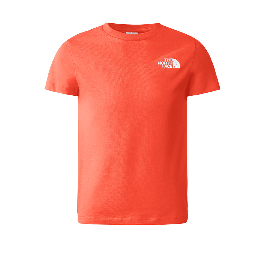 T-Shirt The North Face Bambino Simple Dôme Arancione