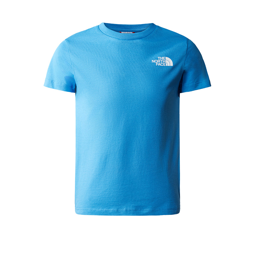T-Shirt The North Face Bambino Simple Dôme Bleu