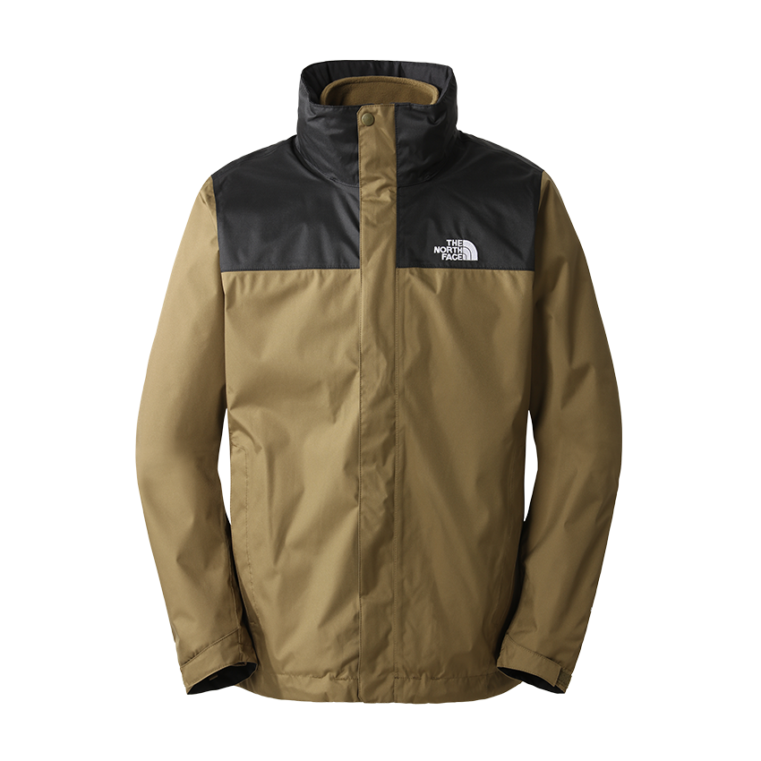 Veste The North Face Evolve II Triclimate verte pour homme