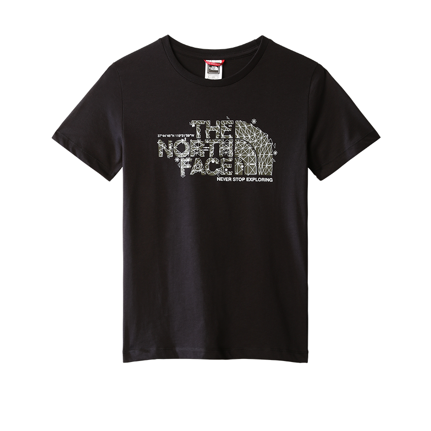 T-Shirt The North Face Bambino Graphic Nero