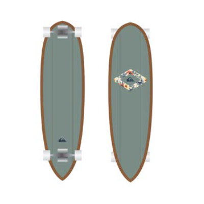 Longboard Skate Quiksilver Tropiflow 36"
