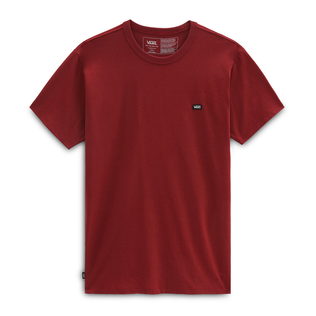 T-Shirt Vans Off The Wall Classic Bordeaux