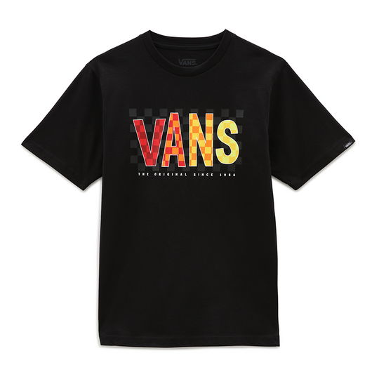 T-shirt Vans Bambino Checks Nero