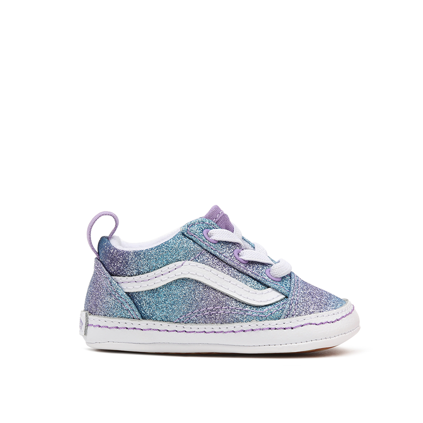 Baskets Vans Old Skool Crib Neonato Glitter