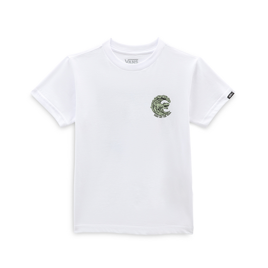 T-Shirt Vans Baby Surf Dino Bianco