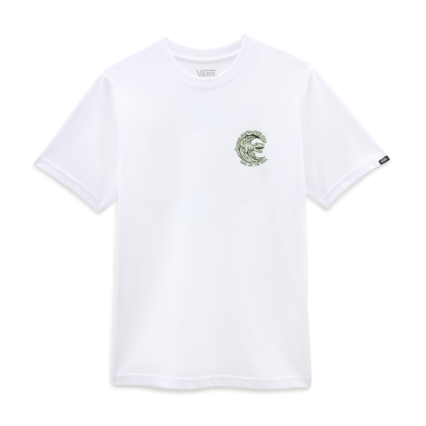 T-shirt Vans Bambino Surf Dino Blanc