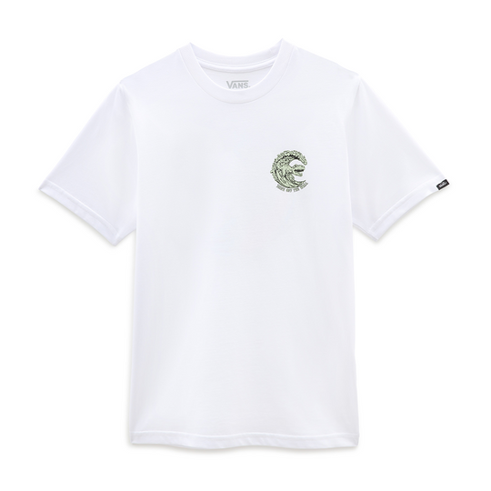 T-shirt Vans Bambino Surf Dino Bianco