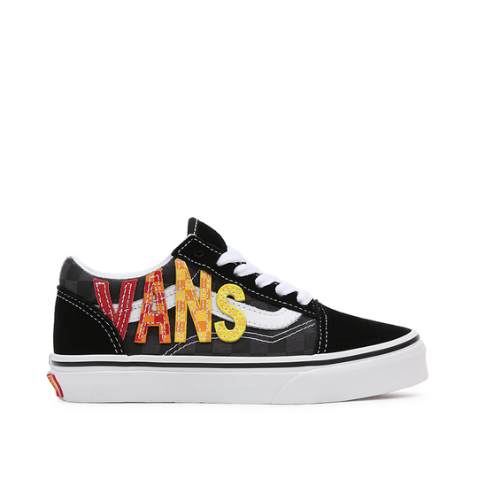Turnschuhe Vans Old Skoll Junior Logo Repeat Nero