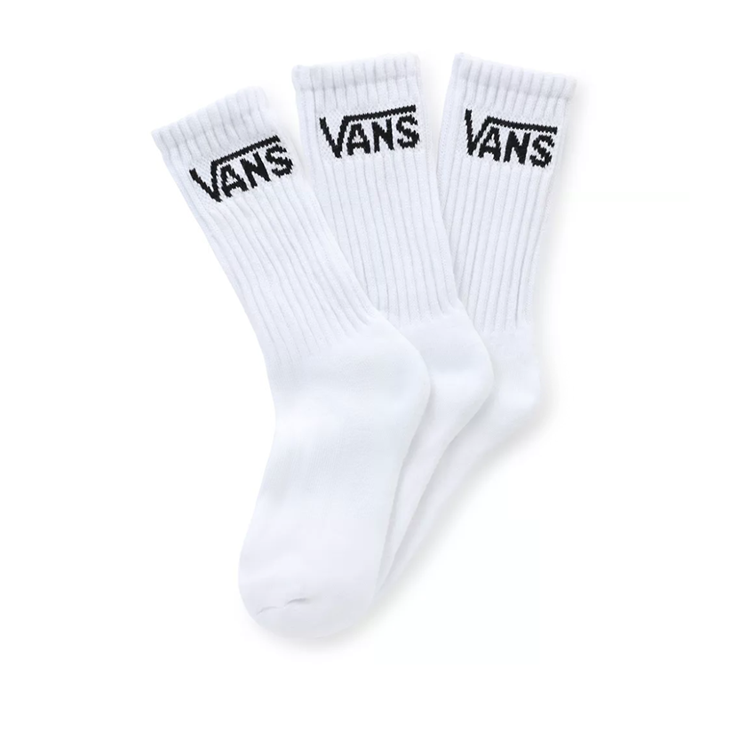 Vans Chaussettes Classic Crew Enfant Blanc