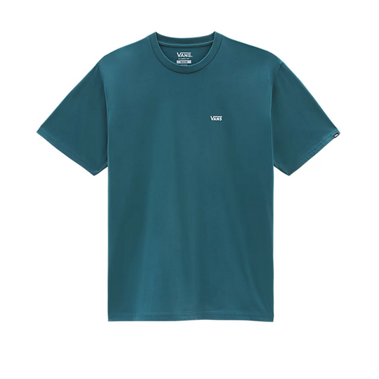 T-Shirt Vans Left Chest Logo Petrolio