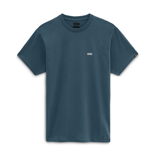 T-Shirt Vans Left Chest Logo Petrolio