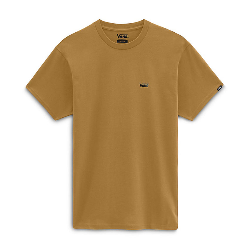 T-Shirt Vans Gauche Poitrine Logo Giallo