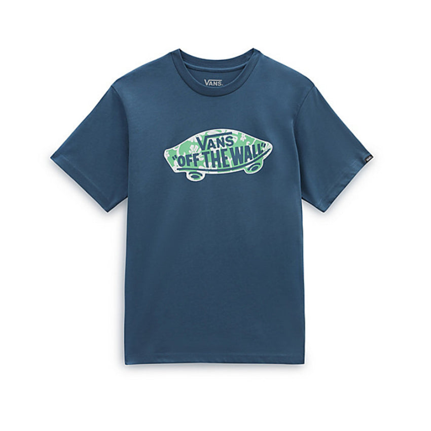 T-Shirt Vans Bambino Otw Logo Fill Blu
