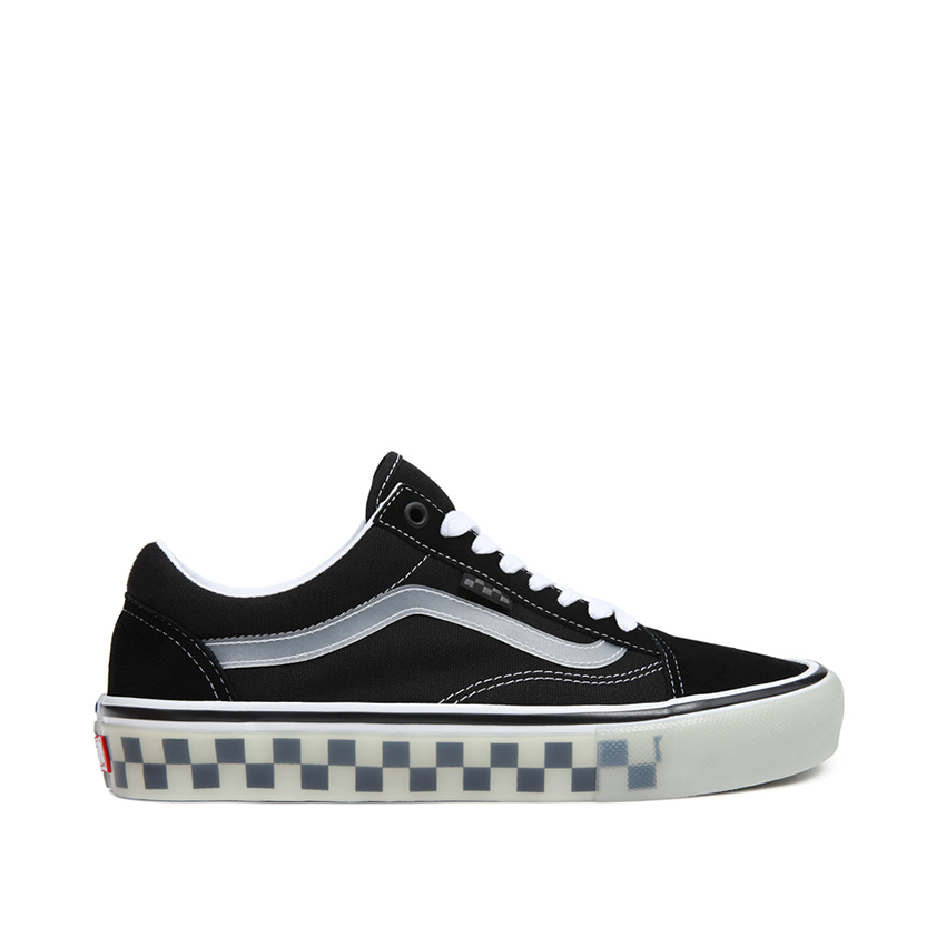 Baskets Vans Old Skool Skate Translucent Nero