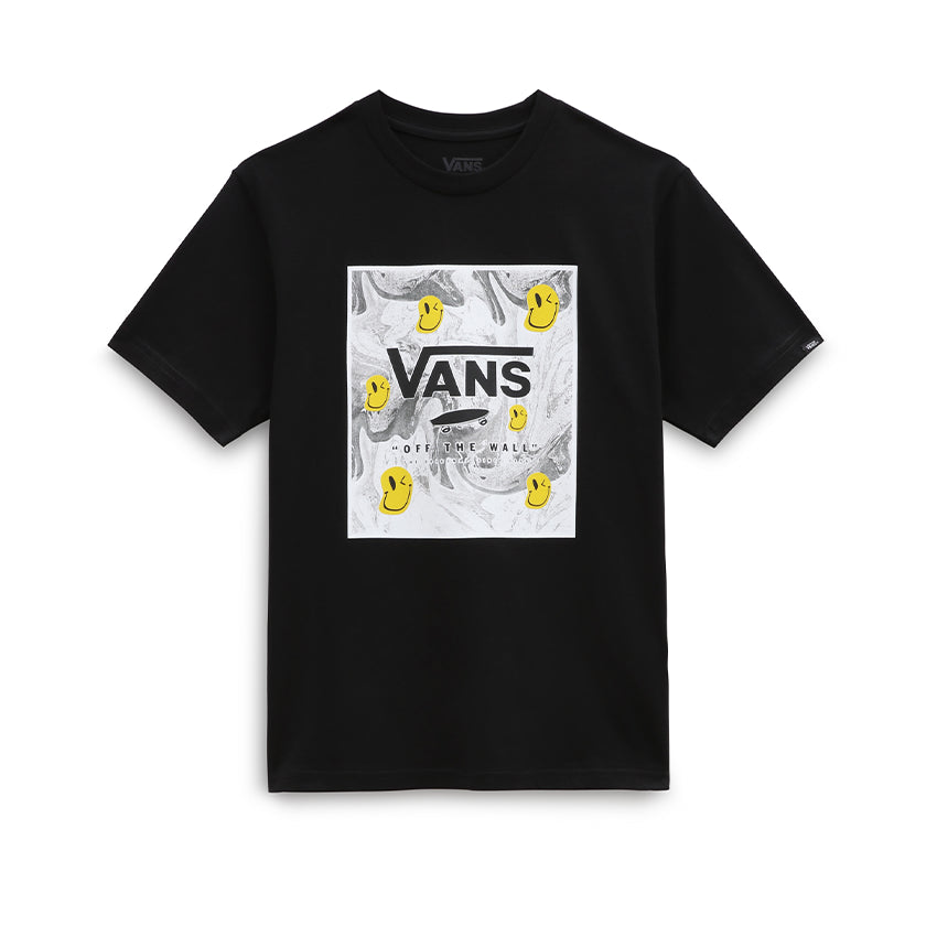T-Shirt Vans Bambino Print Box Nero