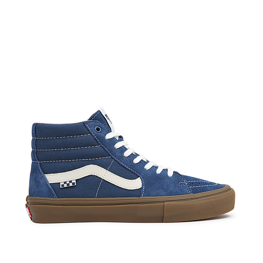 Baskets Vans Sk8-Hi Skate Gum Bleu