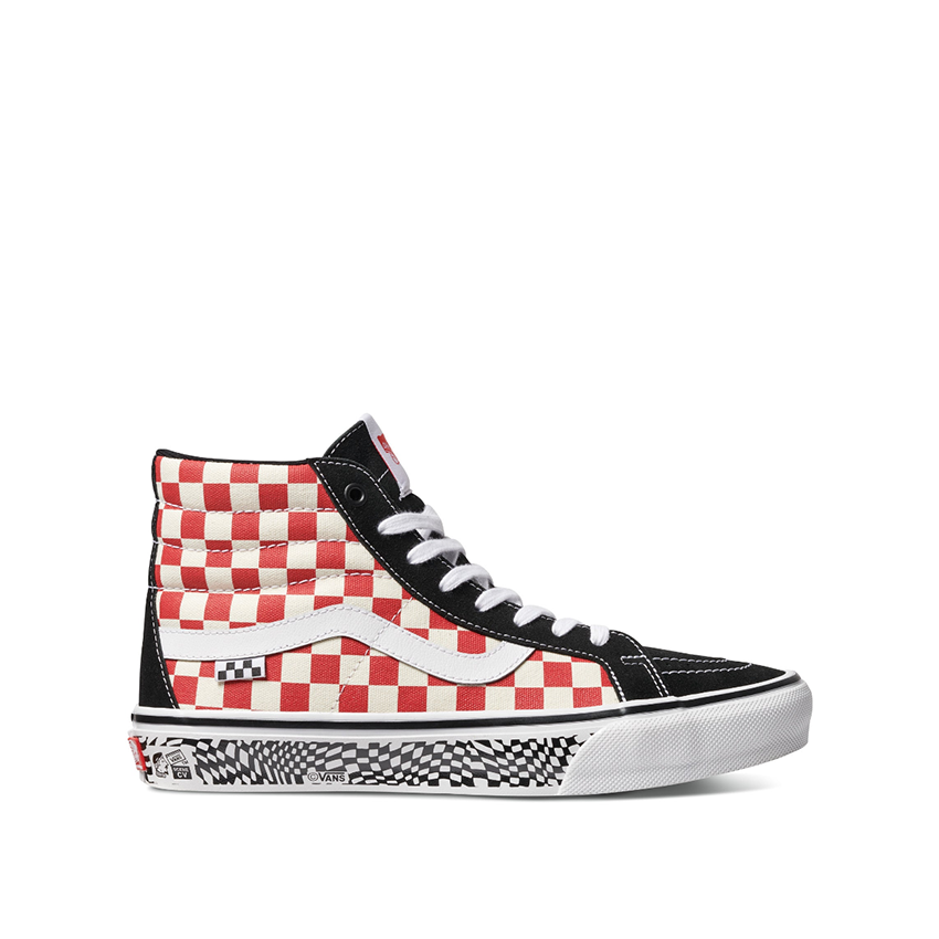 Turnschuhe Vans Sk8-hi Reissue Grosso Rosso