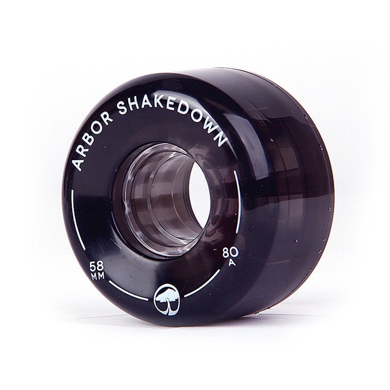 Arbor Shakedown 58 mm Skate Räder, Schwarz