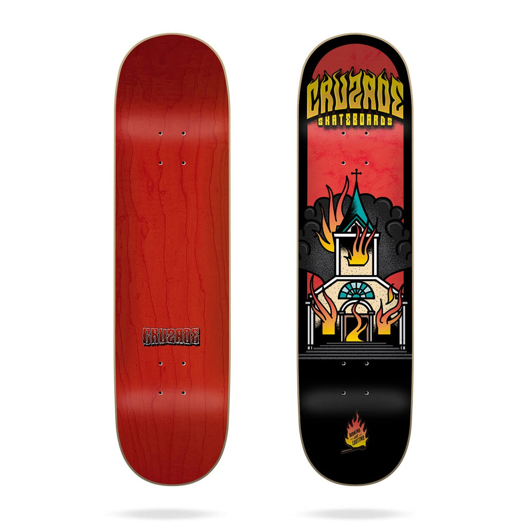 Skate Cruzade Burning & Looting 8.0"