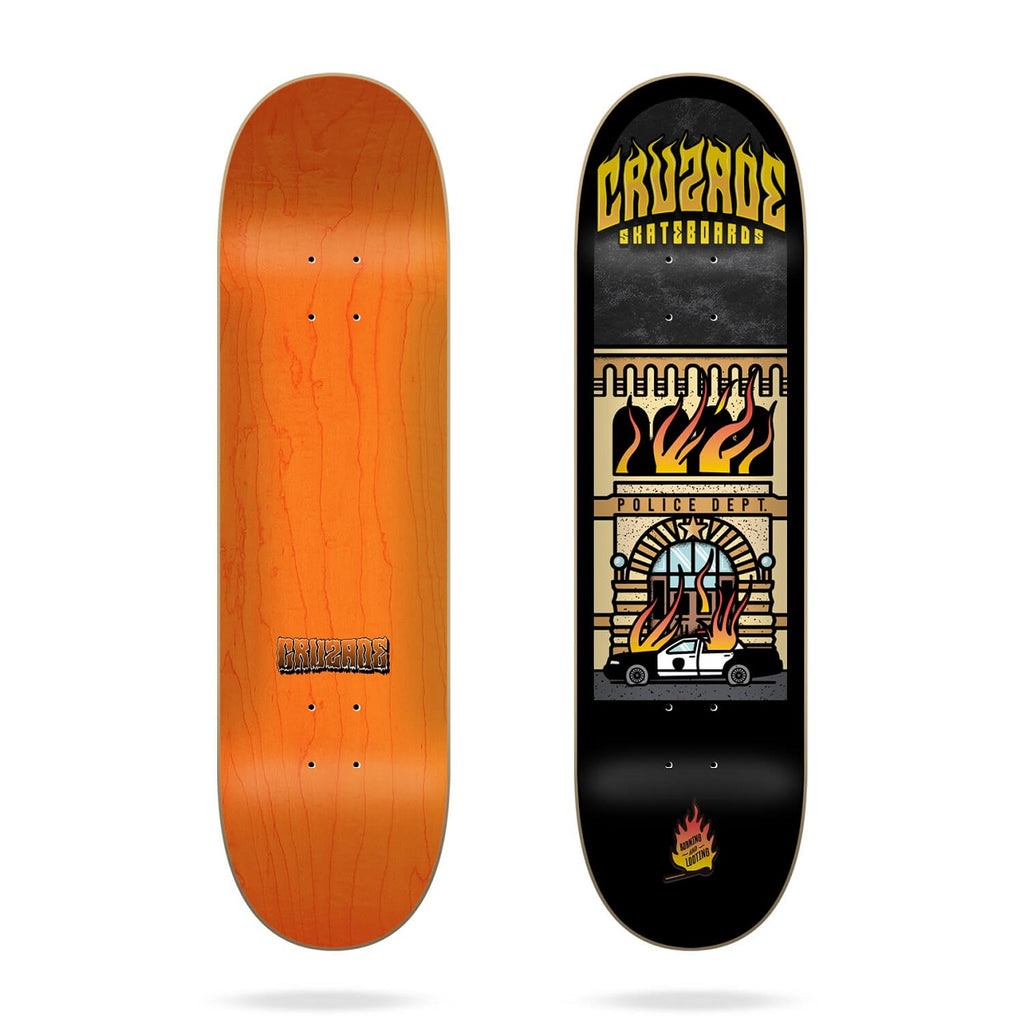 Skate Cruzade Burning & Looting 8.25"