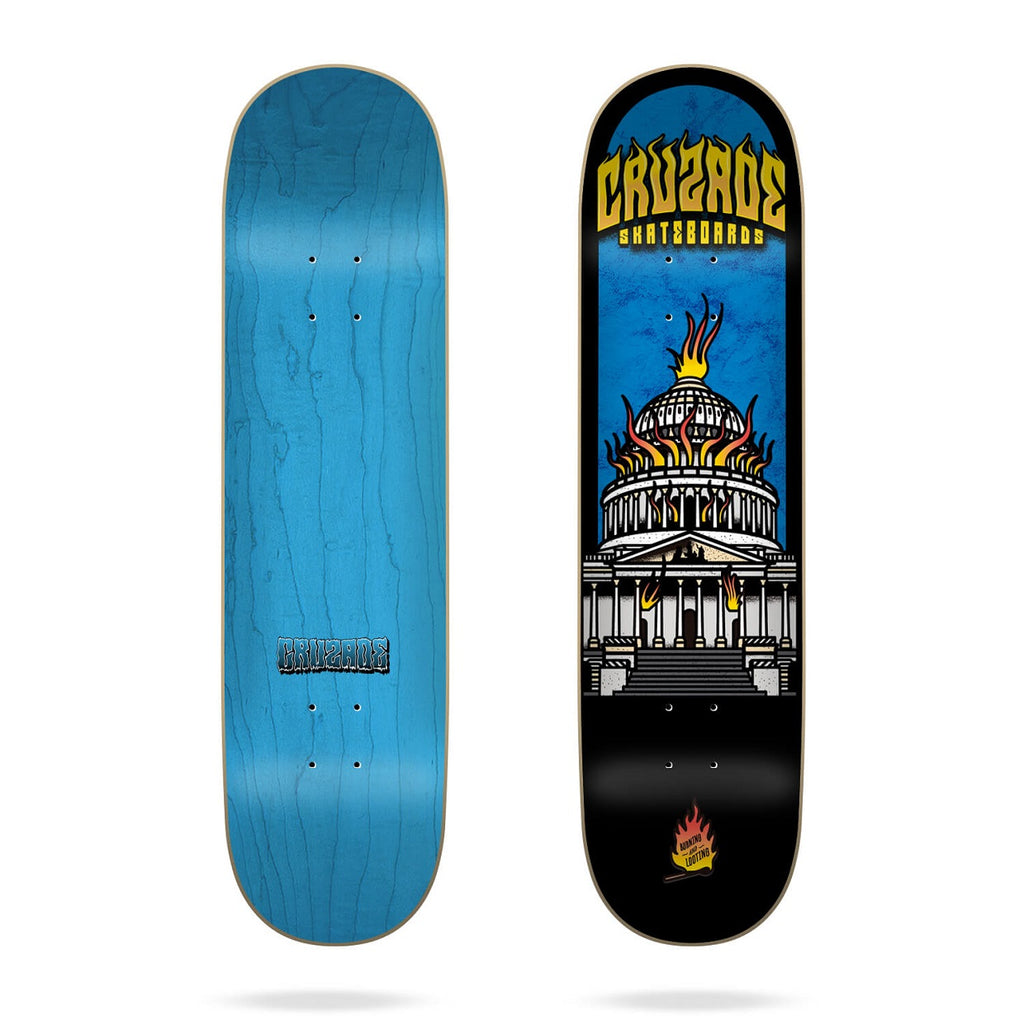 Skate Cruzade Burning & Looting 8.625” 