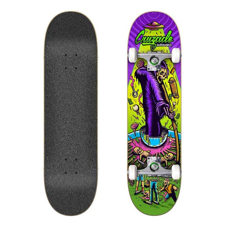 Skateboard complet Cruzade Army Deathskull 8.25"
