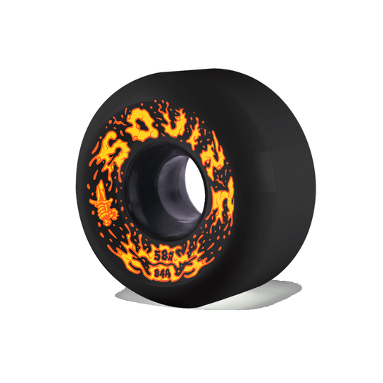 Cruzade Squirt 58 mm 84a Skate Räder Schwarz