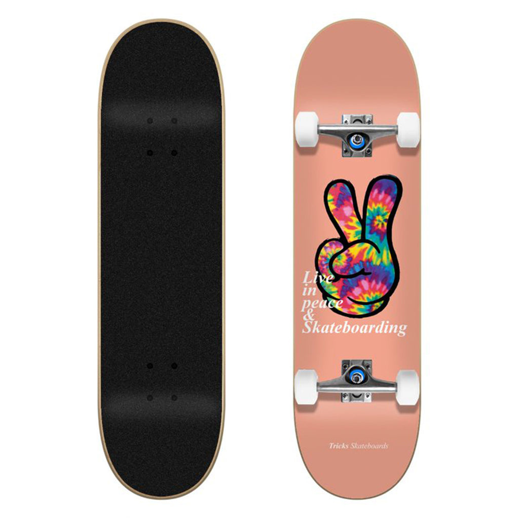 Skate Completo Astuces Peace Rosa