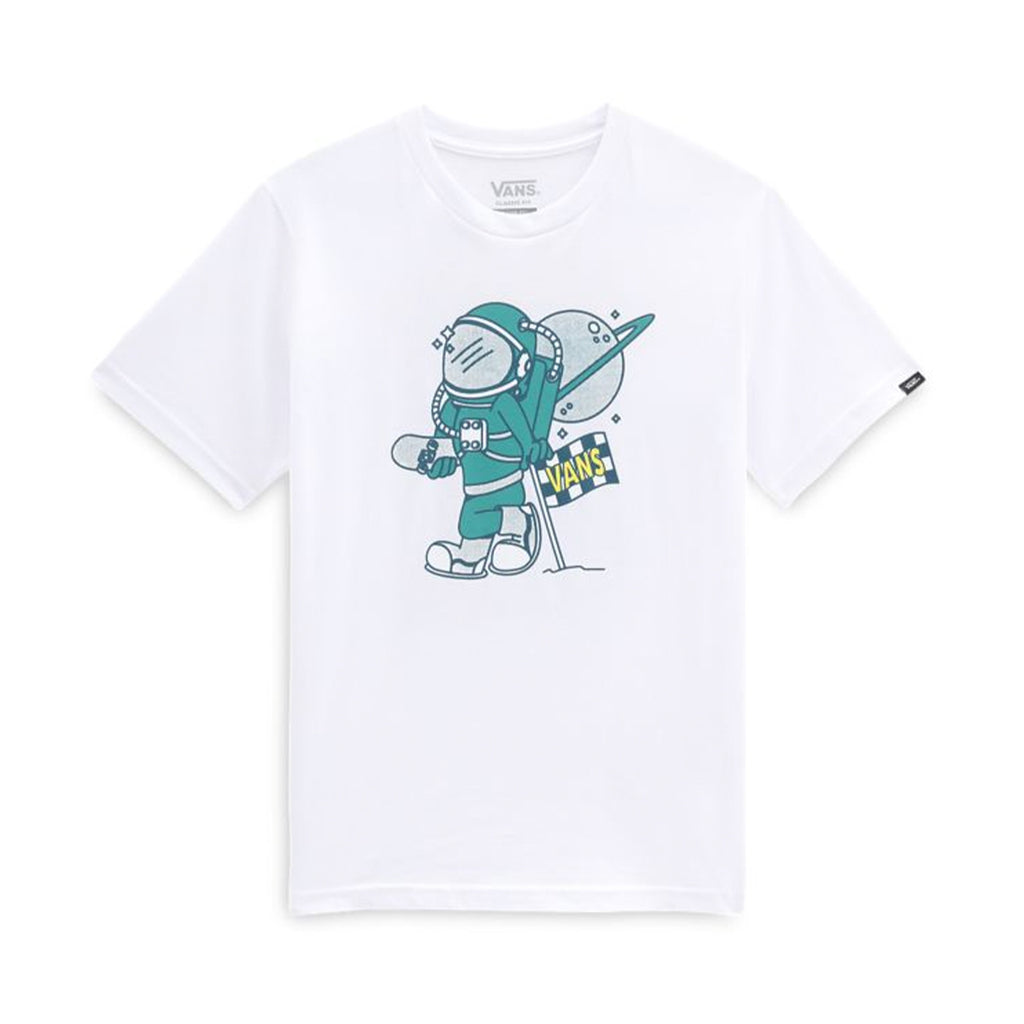 T-Shirt Vans Bambino Sk8 Cadet Bianco