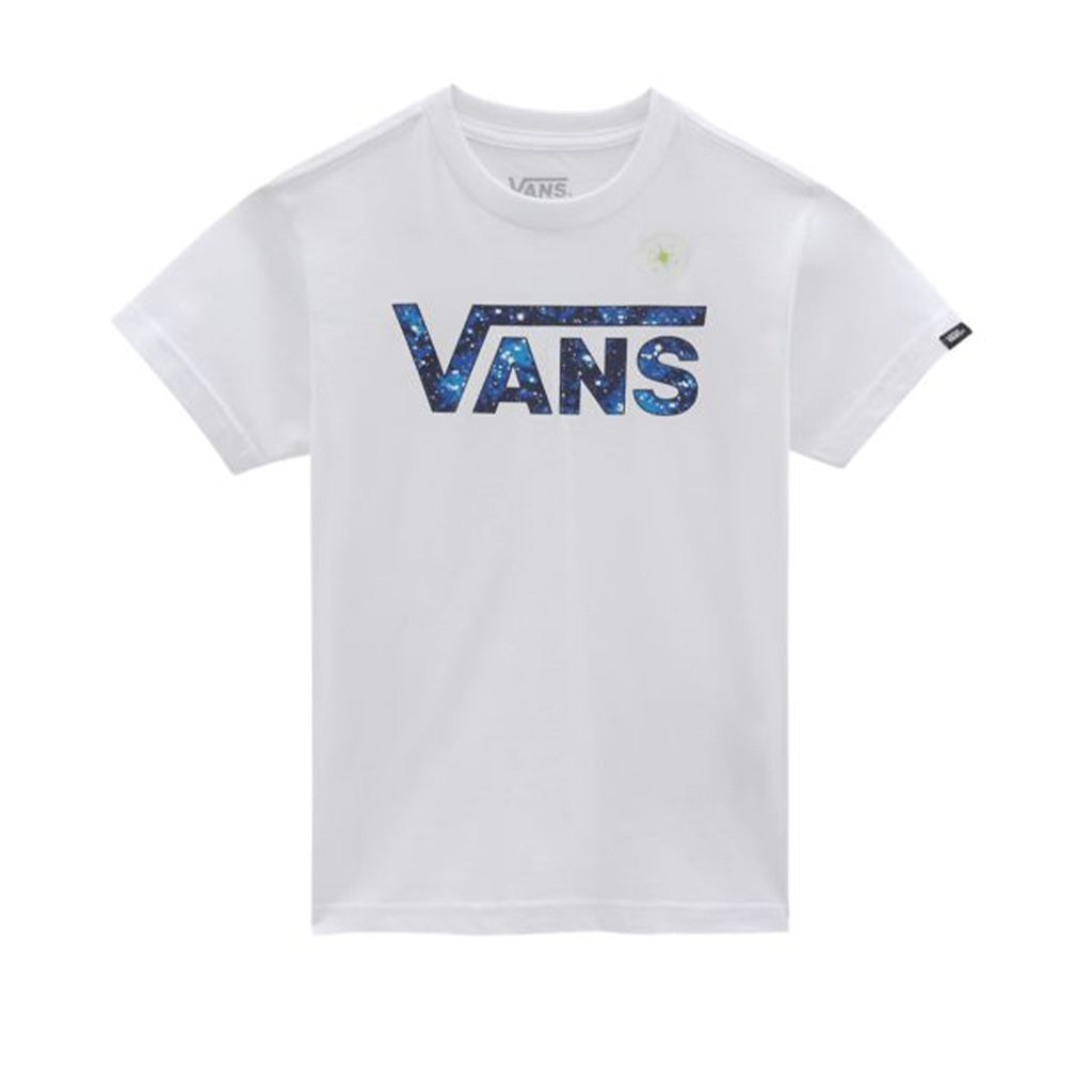 T-Shirt Vans Bambino Classic Logo Blanc