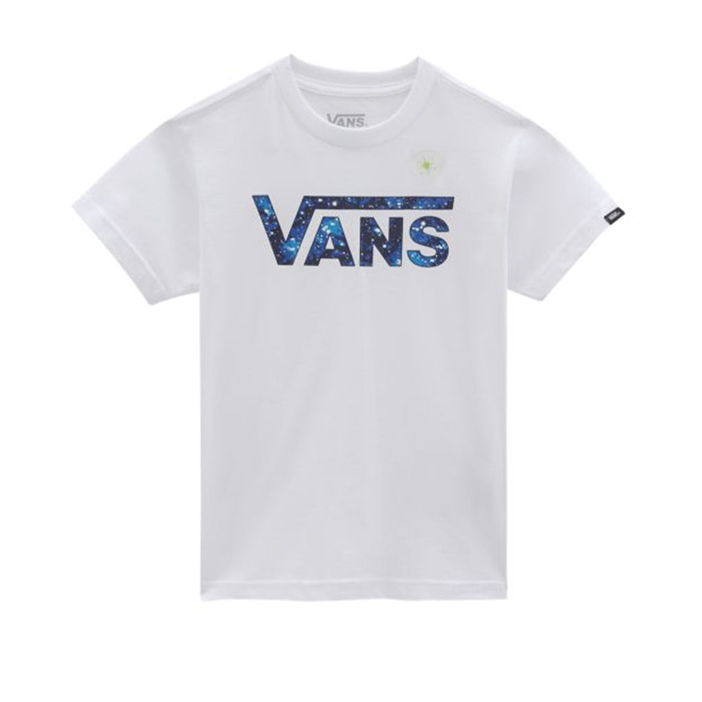 T Shirt Vans Bambino Classic Logo Bianco