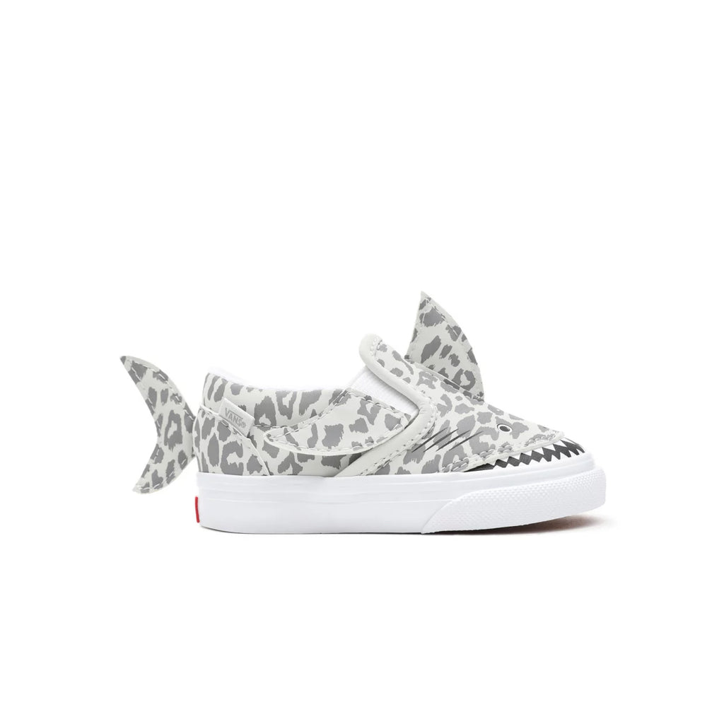 Turnschuhe Vans Slip-on Shark Bambino Grigio