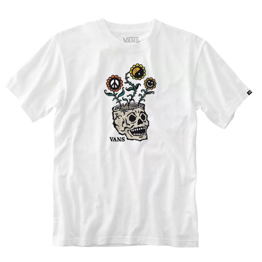 T-Shirt Vans Sprouting Bianco