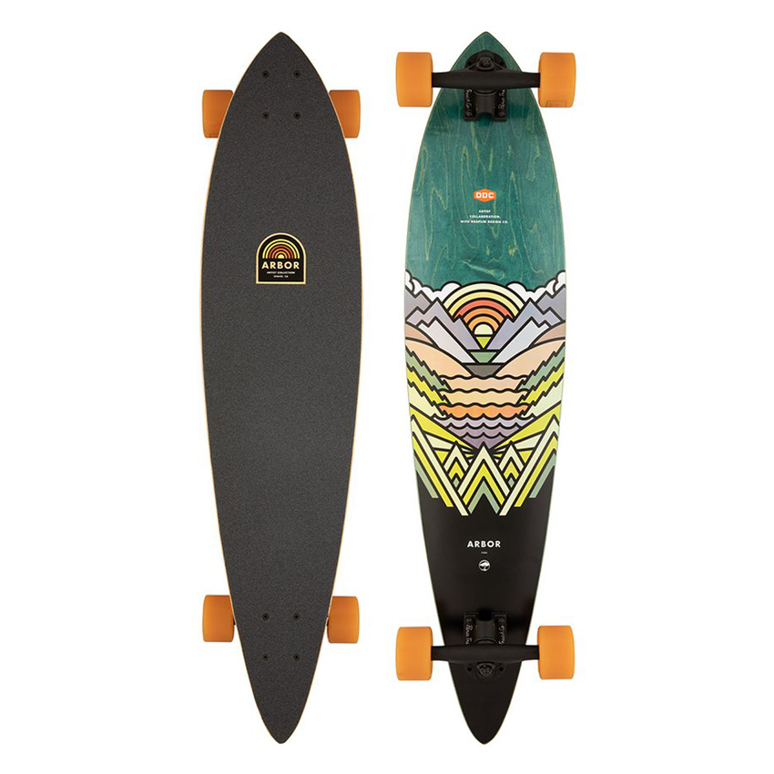 Longboard Skate Arbor Fish Artist 37"