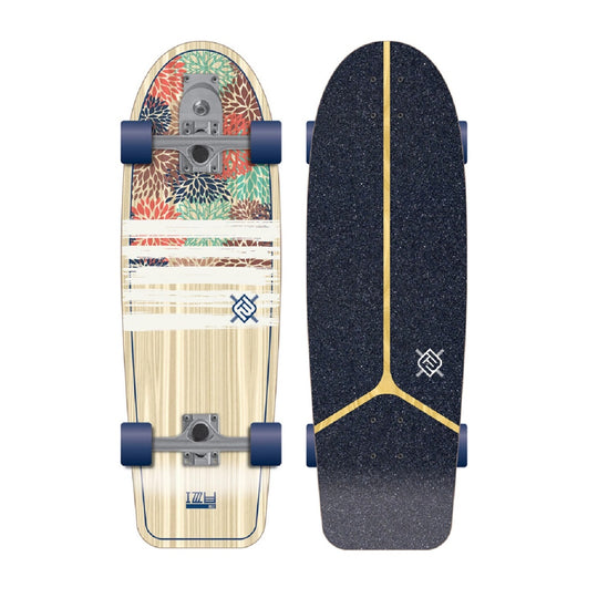 Surfskate Flying Wheels Izu 30" Hydrangea