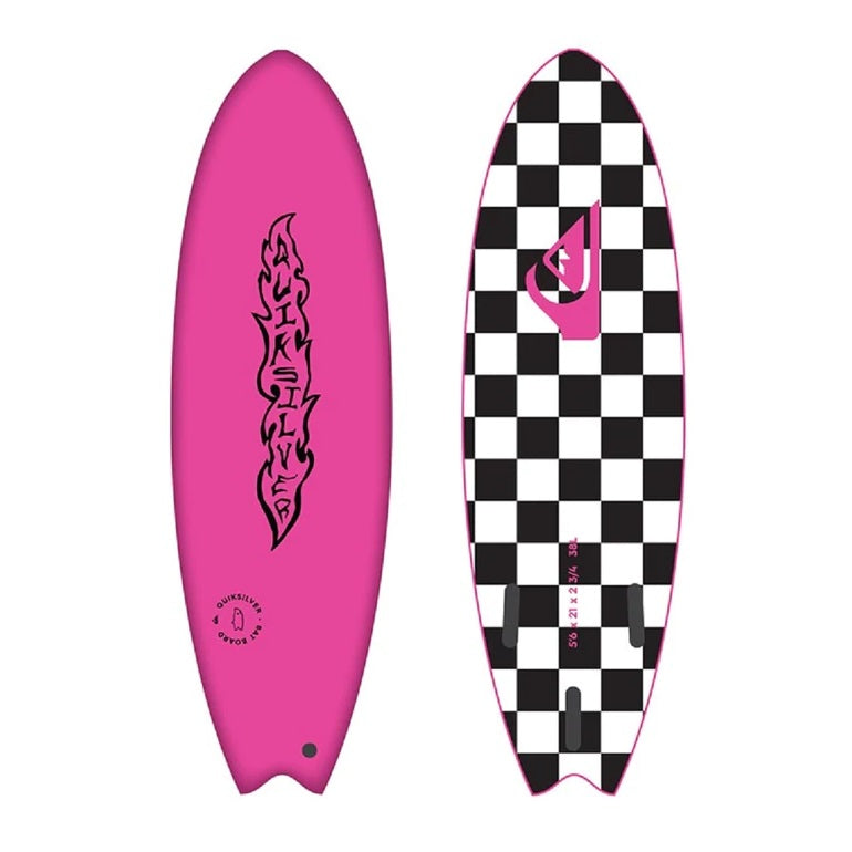 Quiksilver Bat Pink Surf Surfplank
