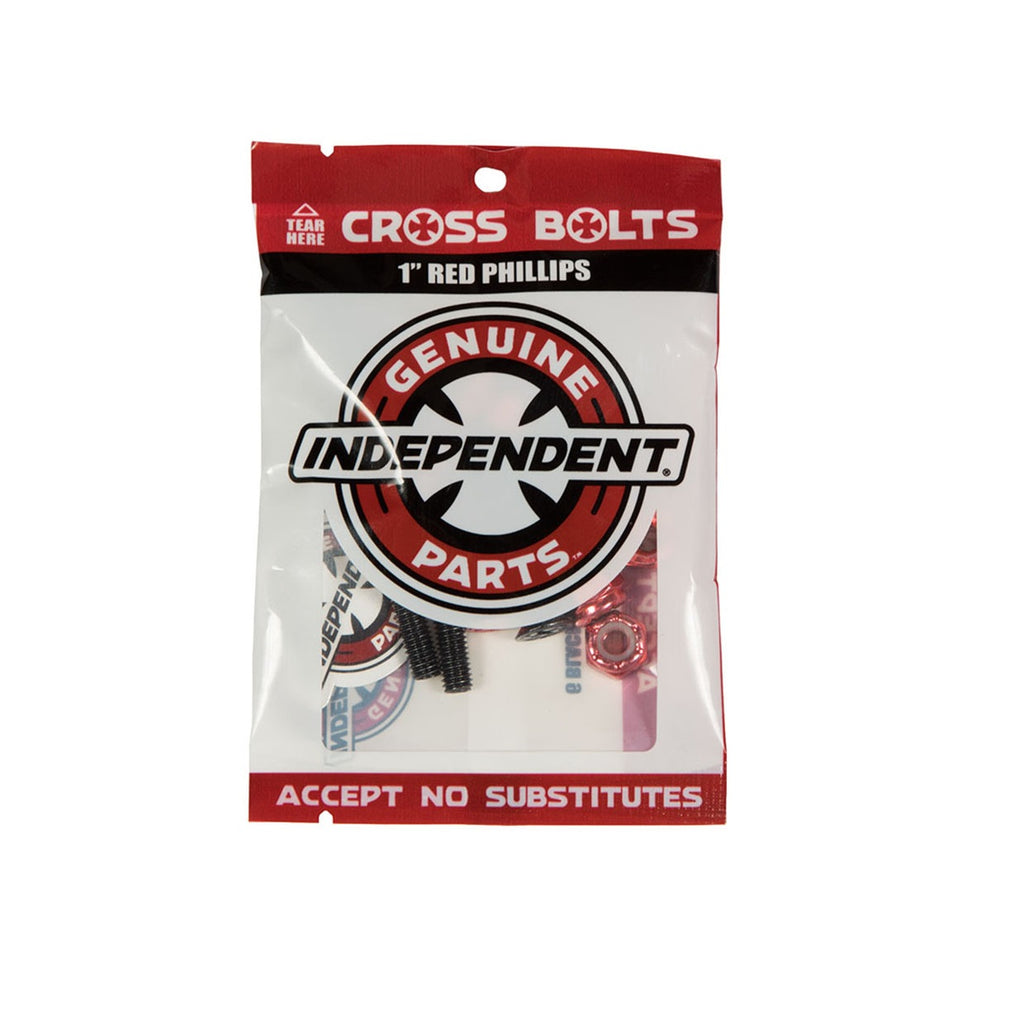 Viti Skate Independent Genuine Parts Phillips 1" Rosso