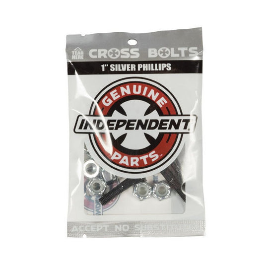 Viti Skate Independent Original Phillips 1" Argento
