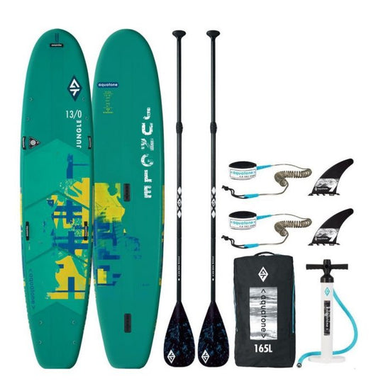 Aquatone Jungle aufblasbares SUP- Surfplank 13'0"
