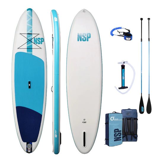 SUP Surfplank NSP 02 Allrounder 9'8" Weiß